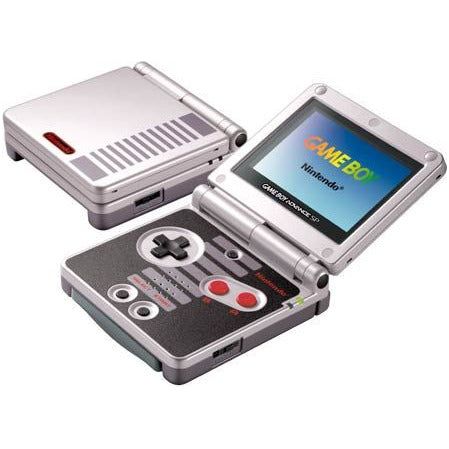 Game Boy Advance SP System (Front Lit) (Nintendo Entertainment System Edition)