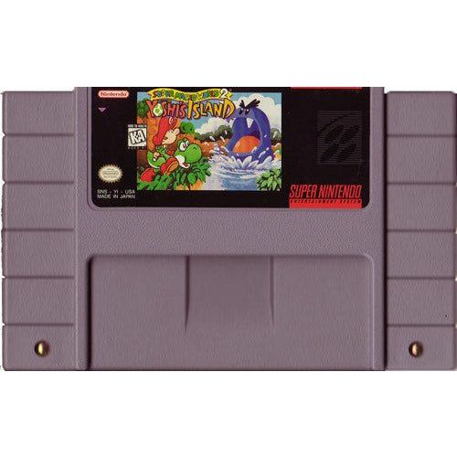 SNES - Super Mario World 2 Yoshi's Island (cartouche uniquement)