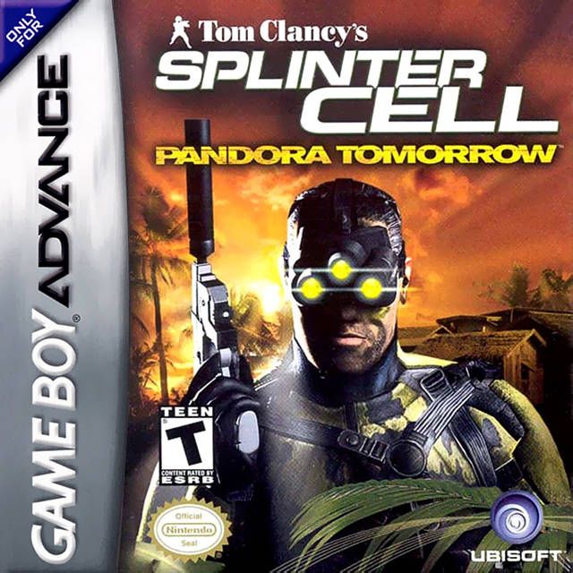 GBA - Splinter Cell Pandora Tomorrow de Tom Clancy (complet dans la boîte)