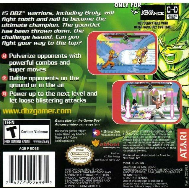 GBA - Dragon Ball Z Taiketsu