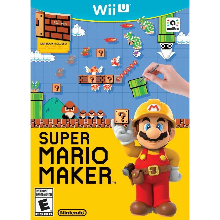 WII U - Super Mario Maker with Idea Book