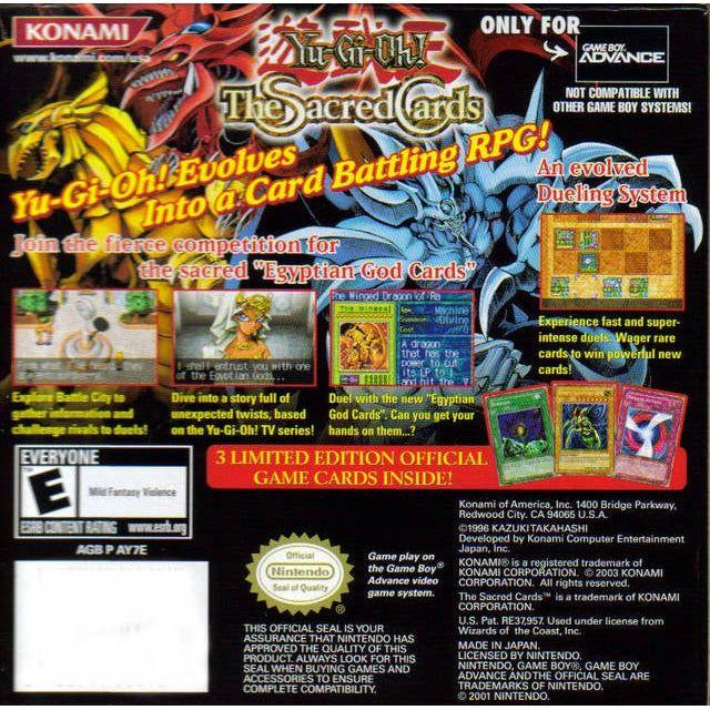 GBA - Yu Gi Oh! The Sacred Cards (Complete in Box)