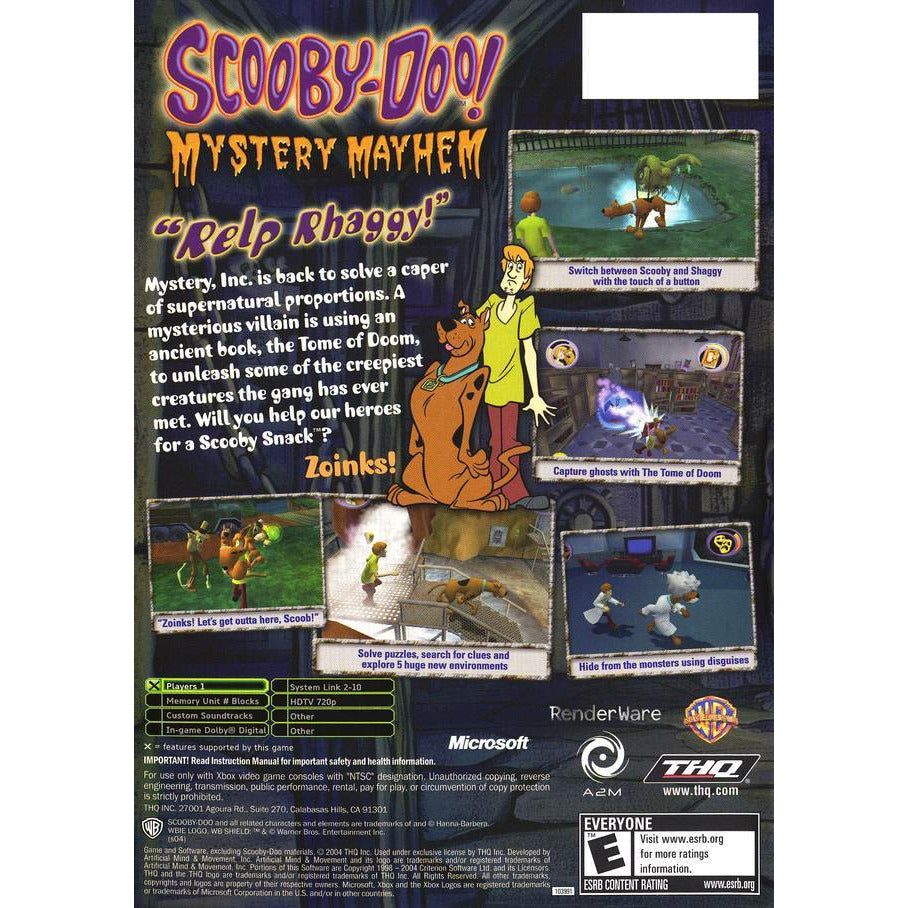 XBOX - Scooby-Doo Mystery Mayhem