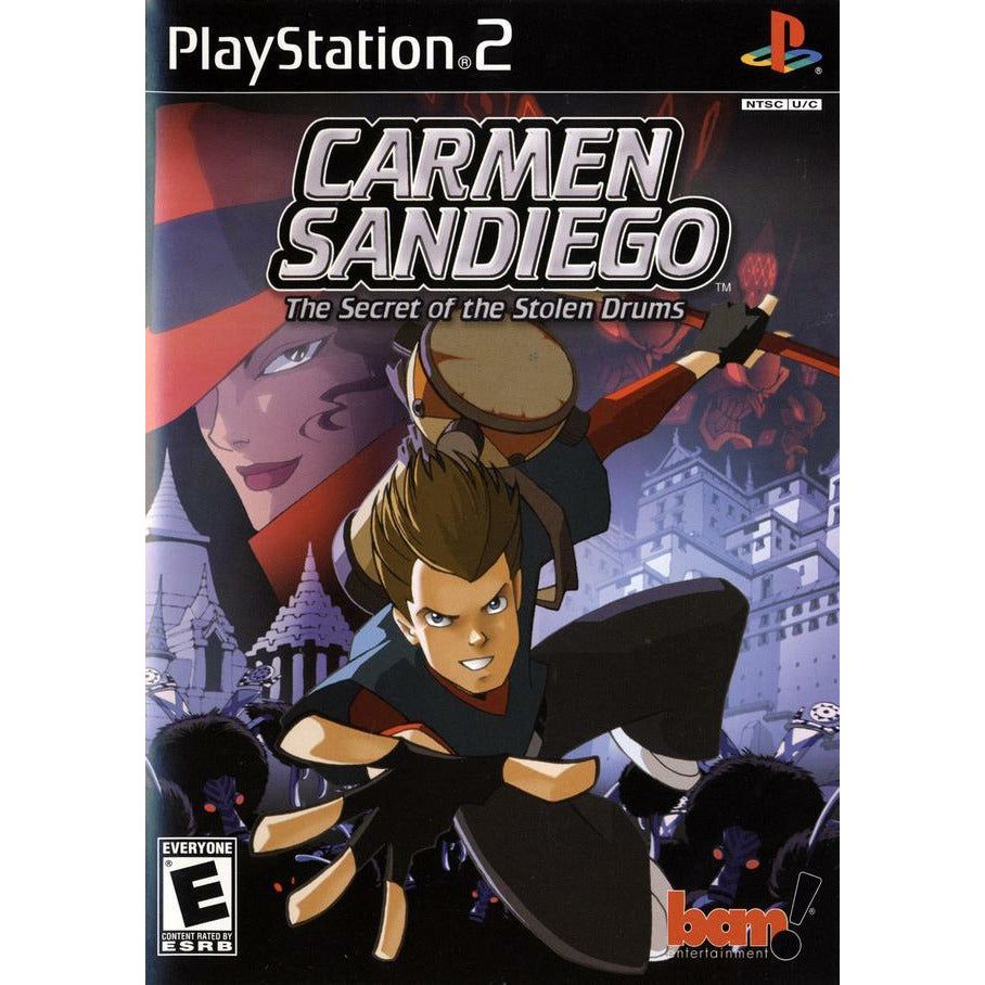 PS2 - Carmen Sandiego The Secret of the Stolen Drums