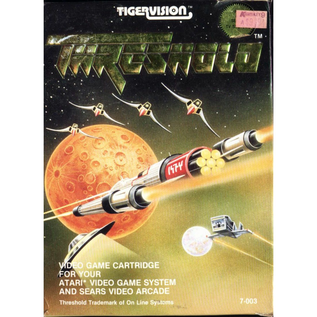 Atari 2600 - Threshold (Cartridge Only)