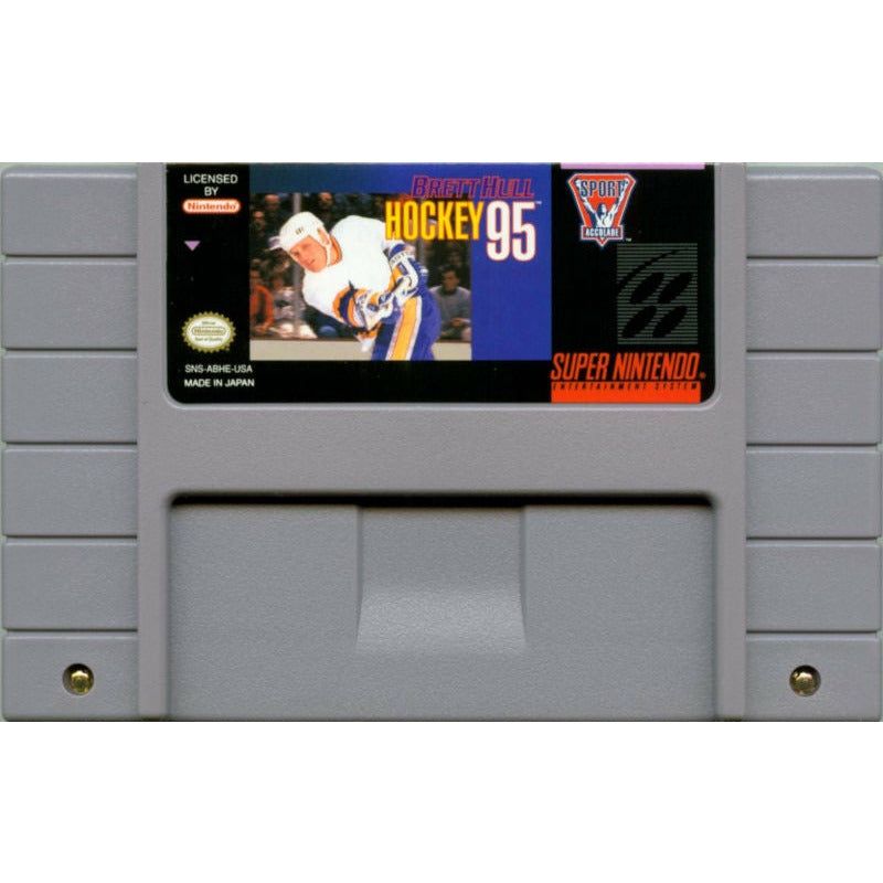 SNES - Brett Hull Hockey 95 (Cartridge Only)