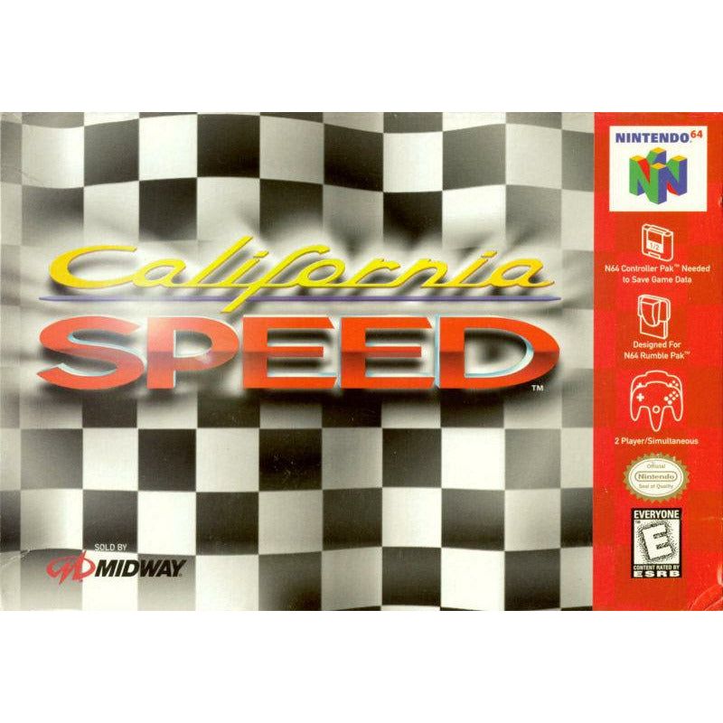 N64 - California Speed ​​(complet dans la boîte)