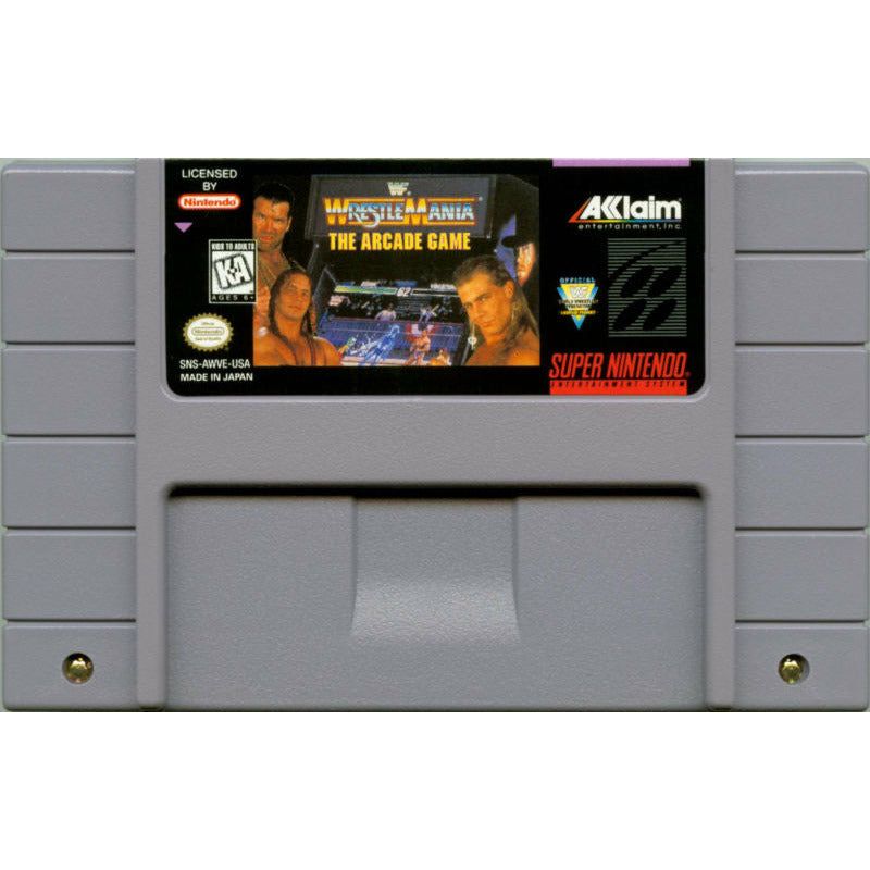 SNES - WWF Wrestlemania The Arcade Game (Cartridge Only)