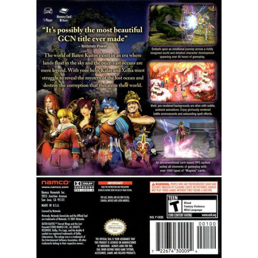 GameCube - Baten Kaitos Eternal Wings and the Lost Ocean