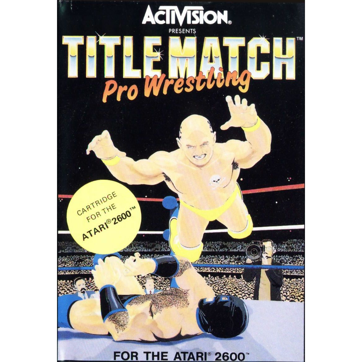 Atari 2600 - Title Match Pro Wrestling (Cartridge Only)