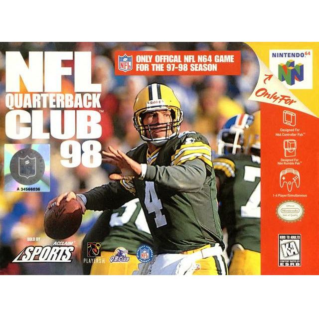 N64 - NFL Quarterback Club 98 (Complete in Box)