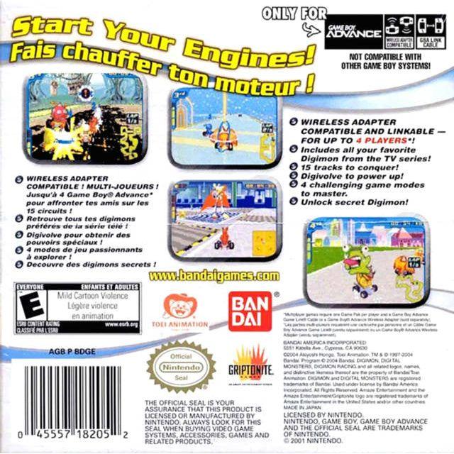 GBA - Digimon Racing