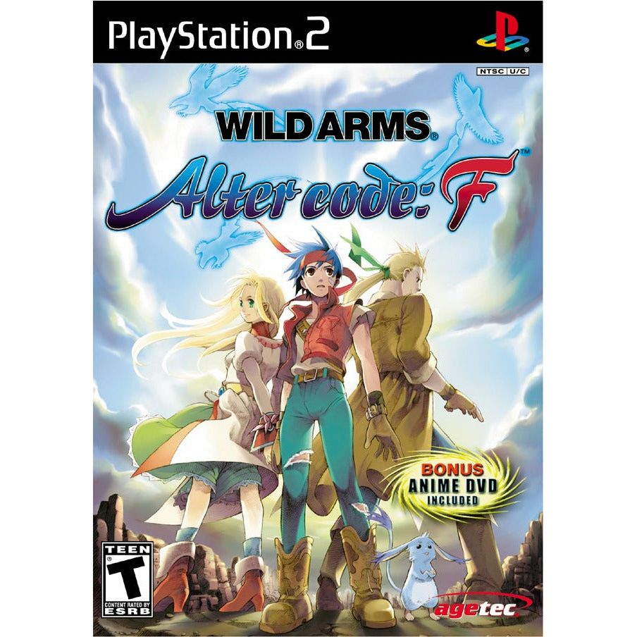PS2 - Wild Arms Alter Code: F