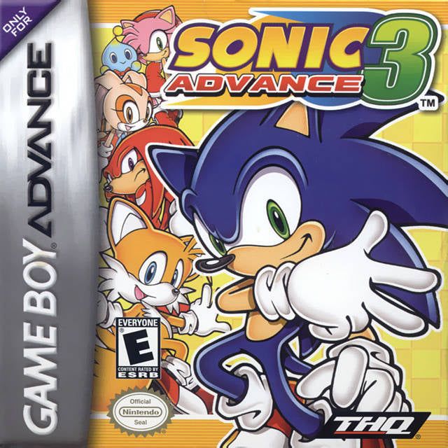 GBA - Sonic Advance 3 (cartouche uniquement)