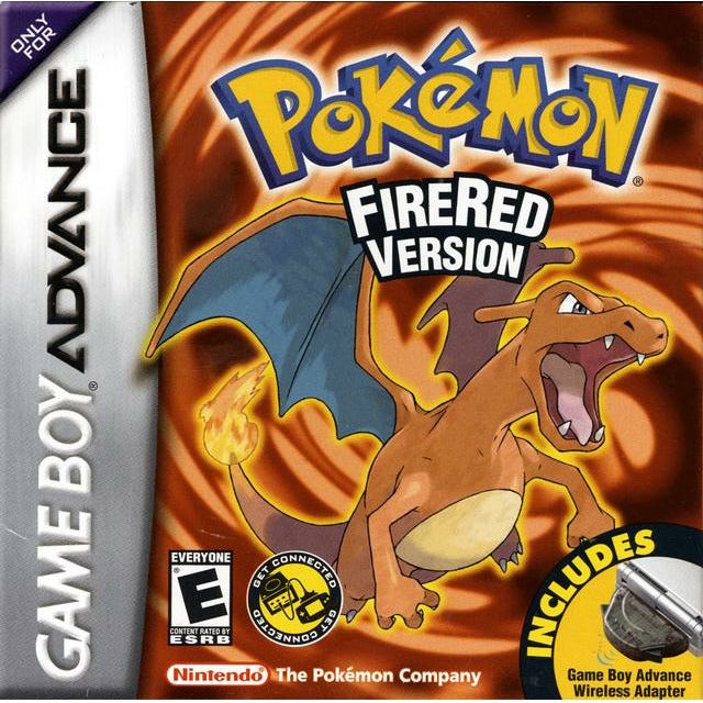 GBA - Pokémon Rouge Feu (Cartouche uniquement)