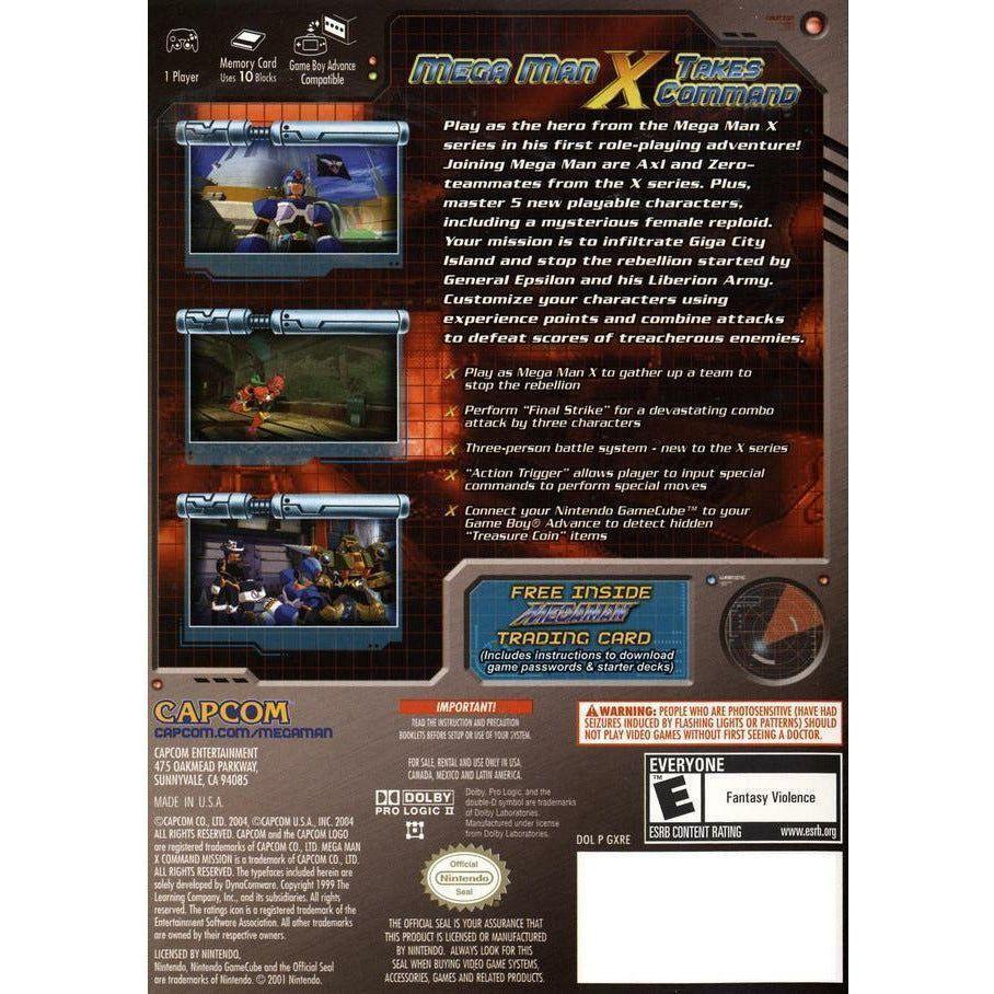 GameCube - Mega Man X Command Mission (w/Manual and Card)