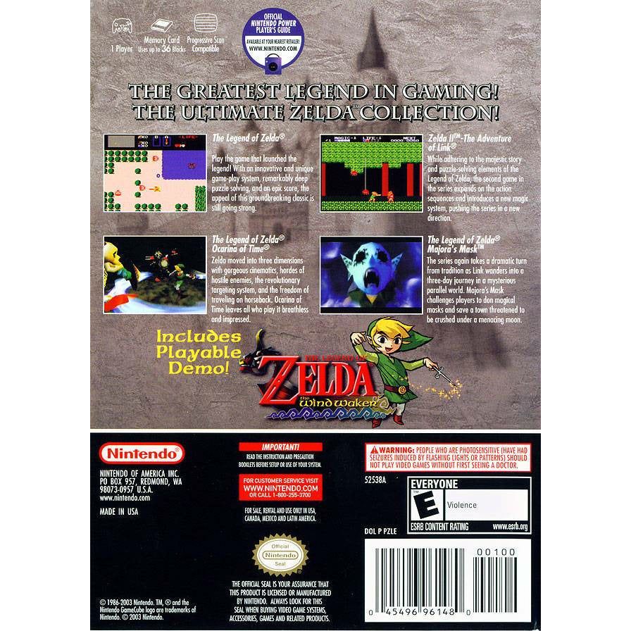 GameCube - The Legend of Zelda Collector's Edition
