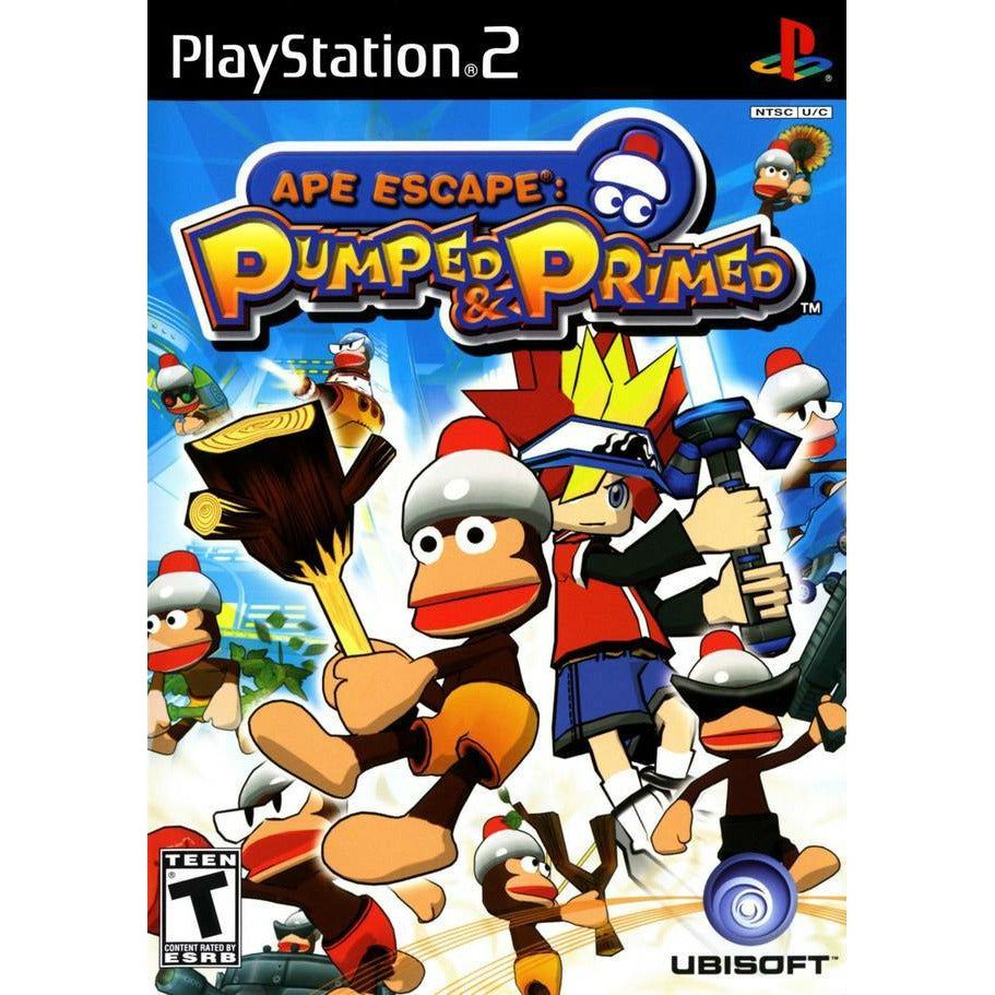 PS2 - Ape Escape pompé et amorcé