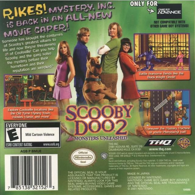 GBA - Scooby-Doo 2 Monsters Unleashed