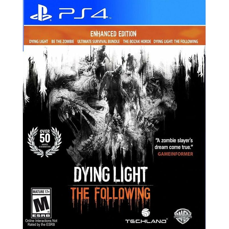 PS4 - Dying Light The Following Enhanced Edition
