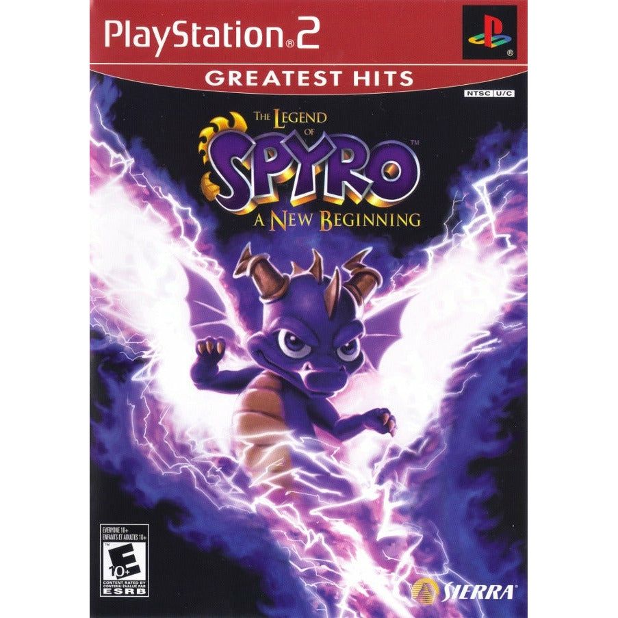 PS2 - The Legend of Spyro A New Beginning