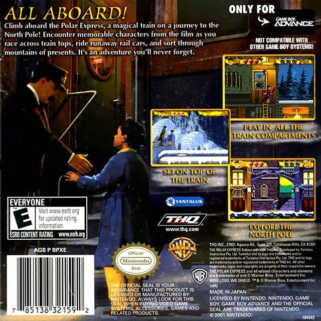GBA - Le Polar Express (cartouche uniquement)