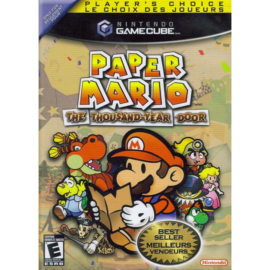 GameCube - Paper Mario La Porte Millénaire
