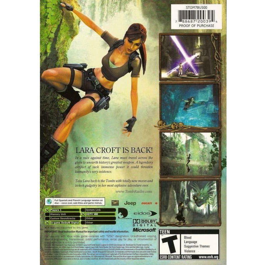 XBOX - Lara Croft Tomb Raider Légende