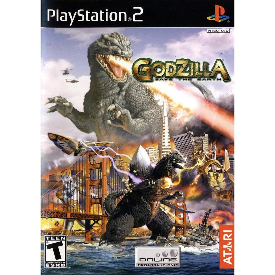 PS2 - Godzilla Save the Earth