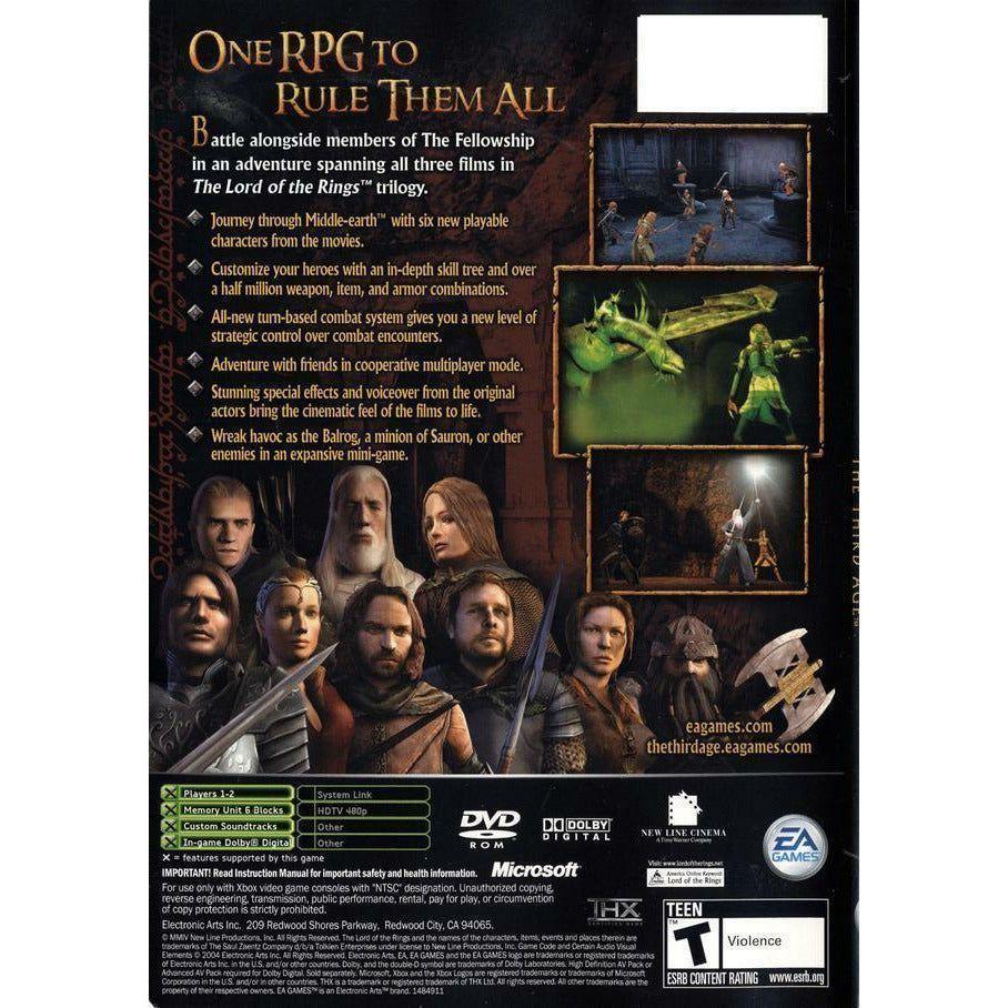 XBOX - The Lord of the Rings The Third Age