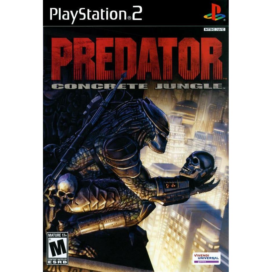 PS2 - Predator Concrete Jungle