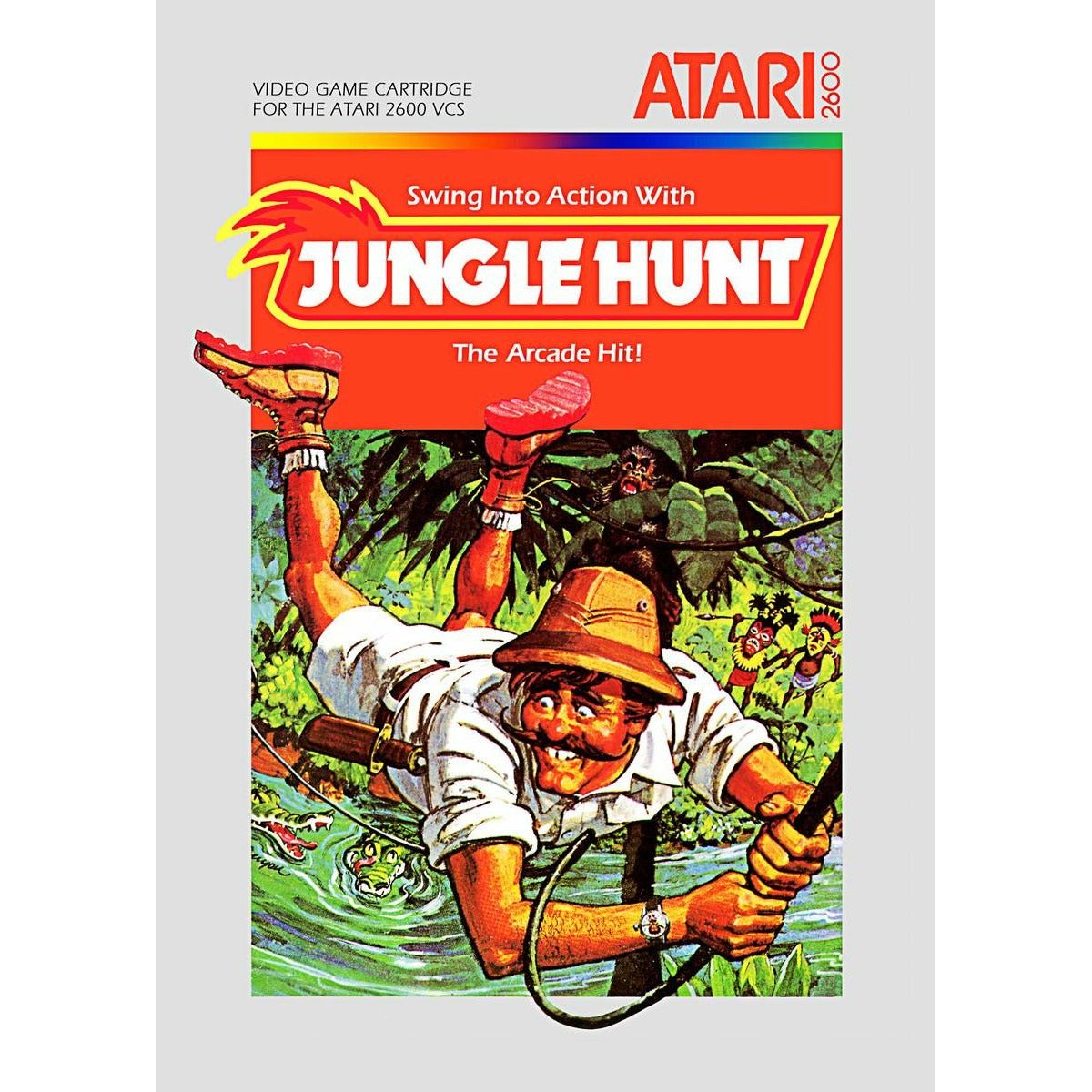 Atari 2600 - Jungle Hunt (cartouche uniquement)
