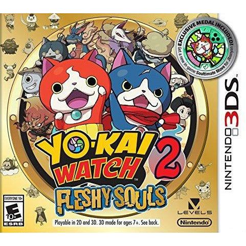 3DS - Yo-Kai Watch 2 Fleshy Souls (In Case)