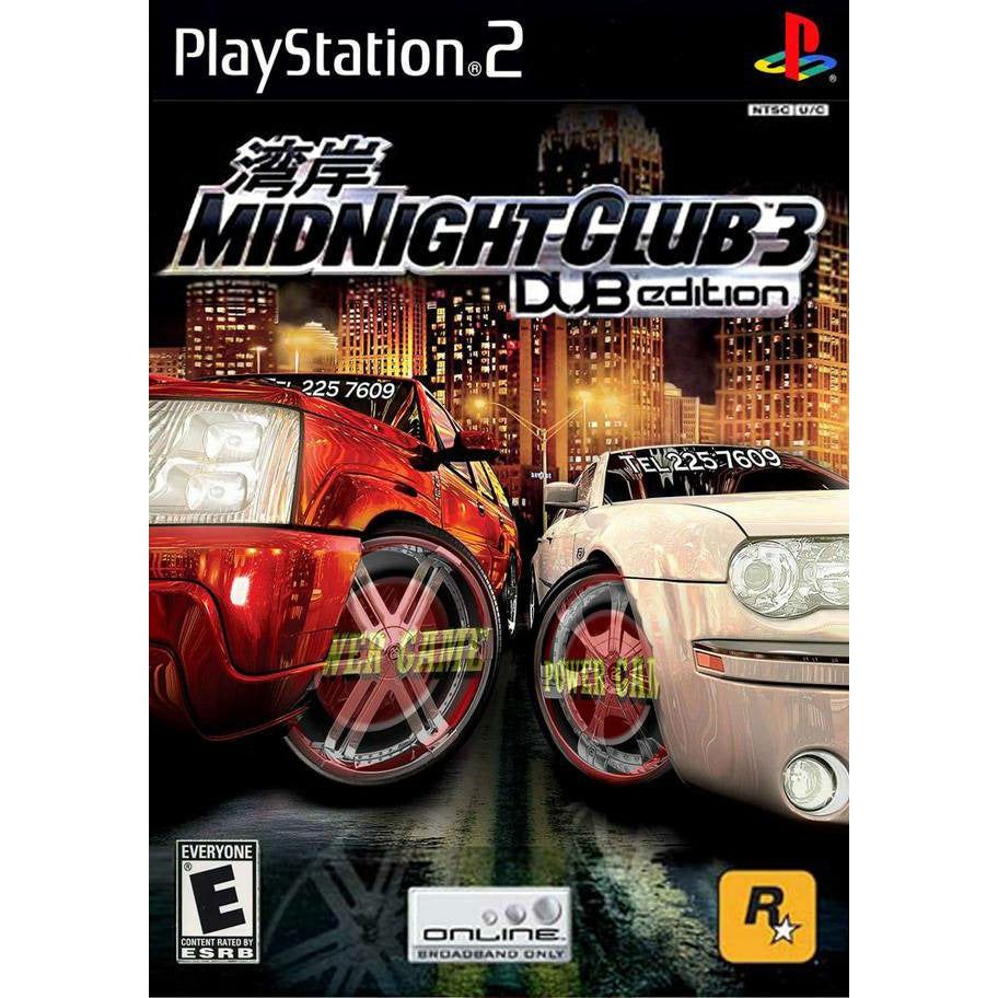 PS2 - Midnight Club 3 Dub Edition