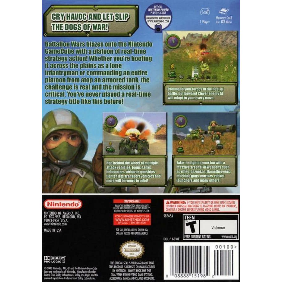 GameCube - Battalion Wars
