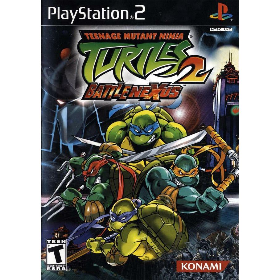 PS2 - Teenage Mutant Ninja Turtles 2 Battlenexus