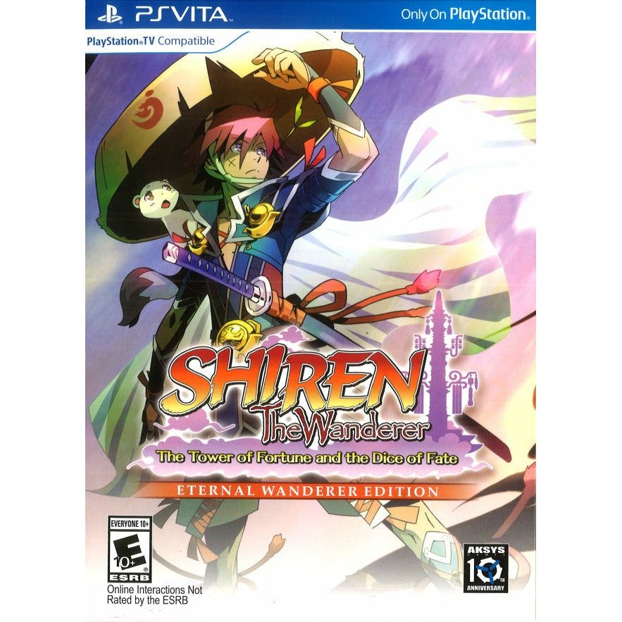 VITA - Shiren The Wanderer The Tower of Fortune and the Dice of Fate (In Case)