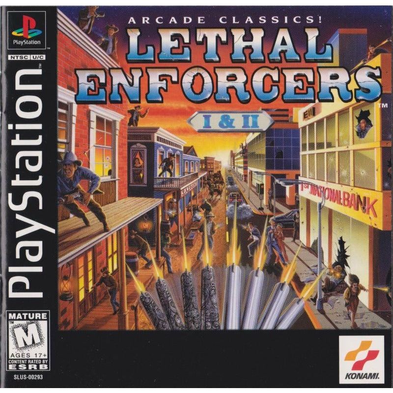 PS1 - Arcade Classics Lethal Enforcers I et II