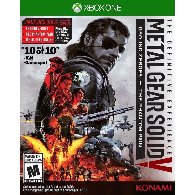 XBOX ONE - Metal Gear Solid V The Definitive Experience (Sealed)