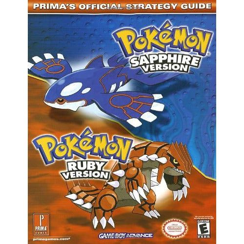 Guide stratégique Pokémon Rubis et Saphir – Prima (sans affiche)