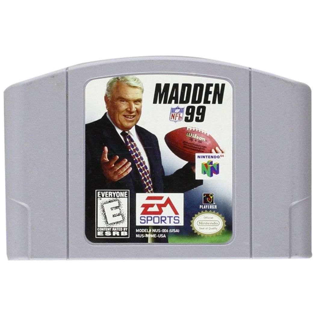 N64 - Madden NFL 99 (cartouche uniquement)