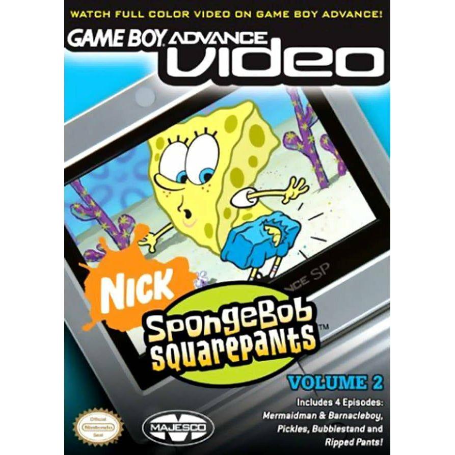 GBA - Vidéo Bob l'éponge - Volume 2 (cartouche uniquement)