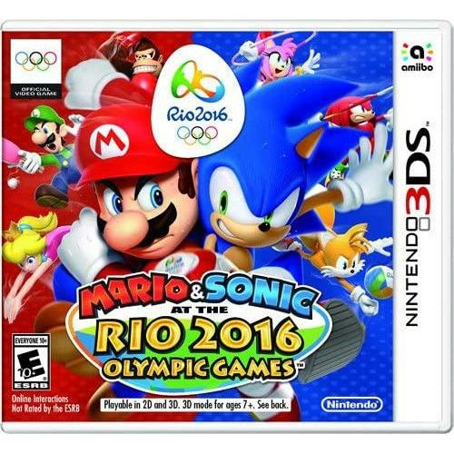3DS - Mario &amp; Sonic aux Jeux Olympiques de Rio 2016 (Au cas où)