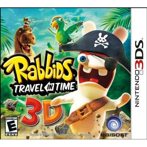 3DS - Les Lapins Crétins Voyagent dans le Temps (Au Cas)