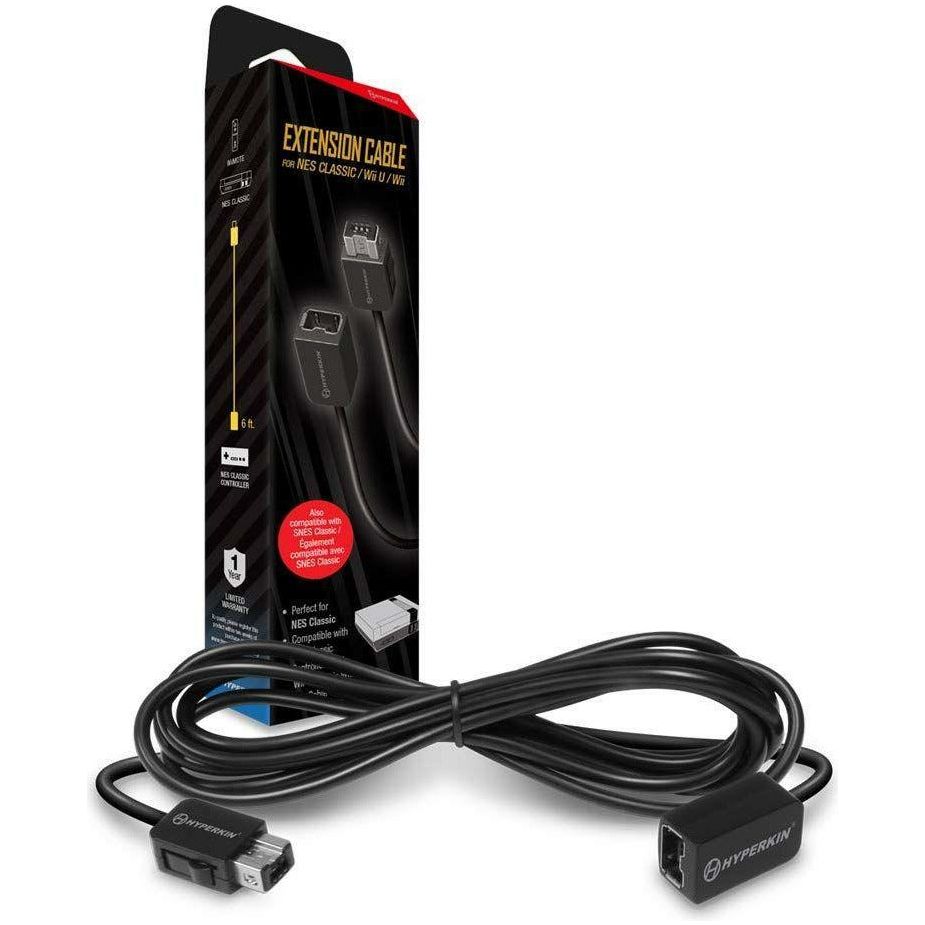 Controller Extension Cable for NES/SNES Classic / Wii U / Wii