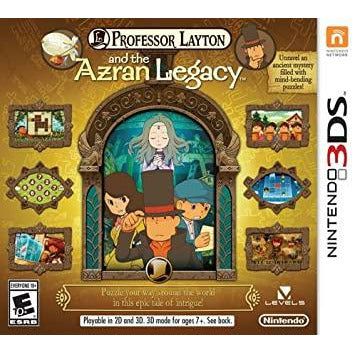 3DS - Professeur Layton et l'héritage d'Azran (avec manuel)