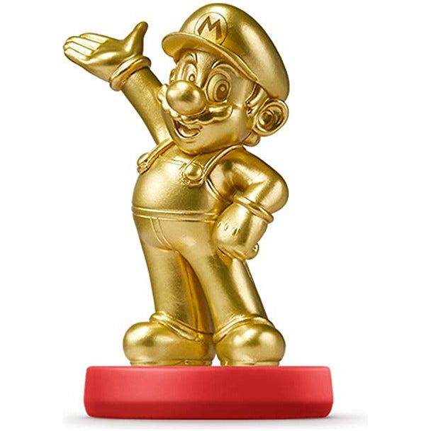 Amiibo - Super Mario Bros. Gold Mario Figure