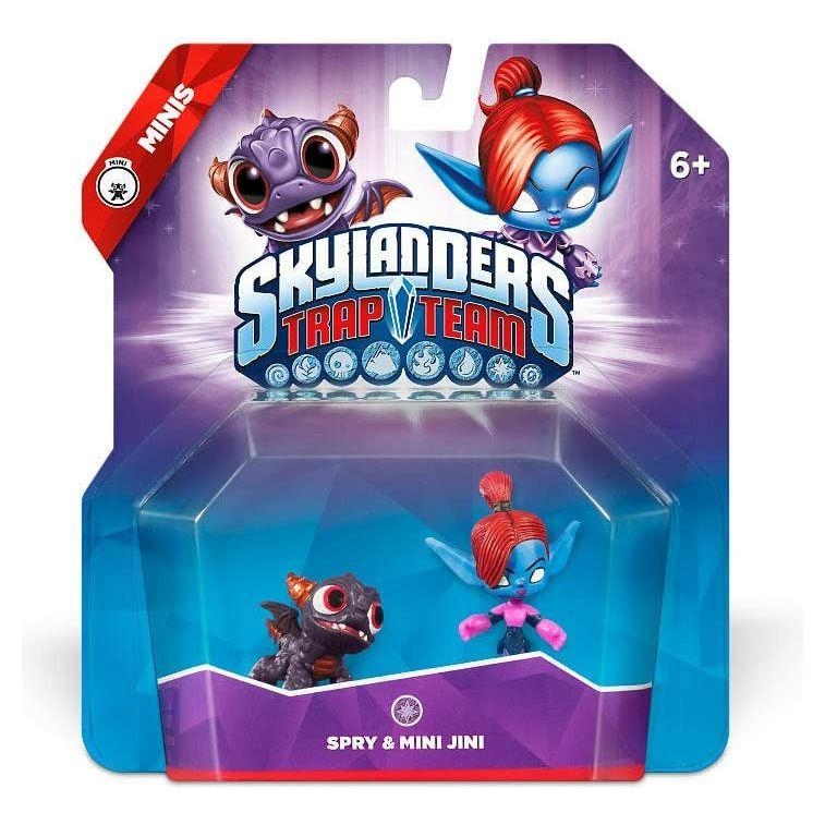 Skylanders Trap Team - Figurines Spry et Mini Jini