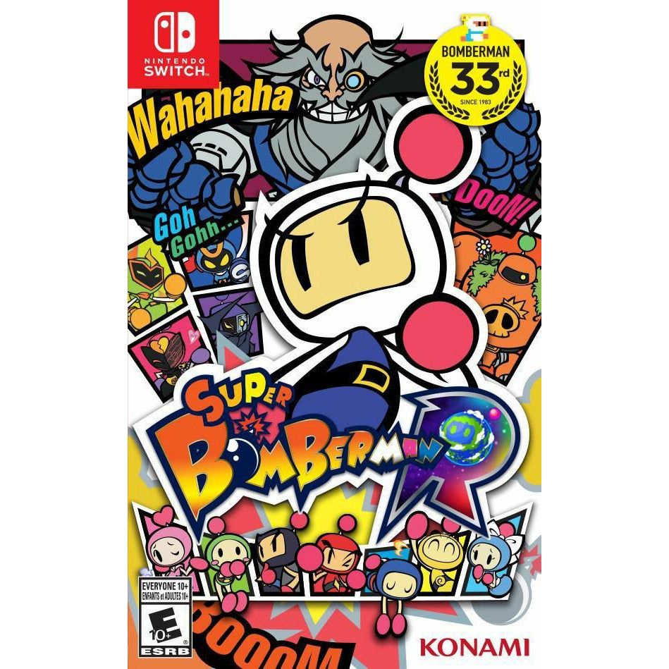 Switch - Super Bomberman R (dans son étui)
