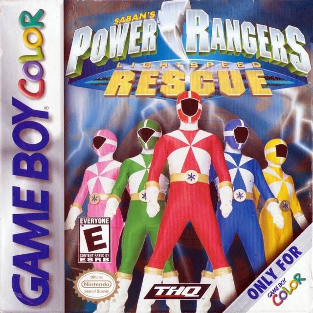 GBC - Power Rangers Lightspeed Rescue (cartouche uniquement)